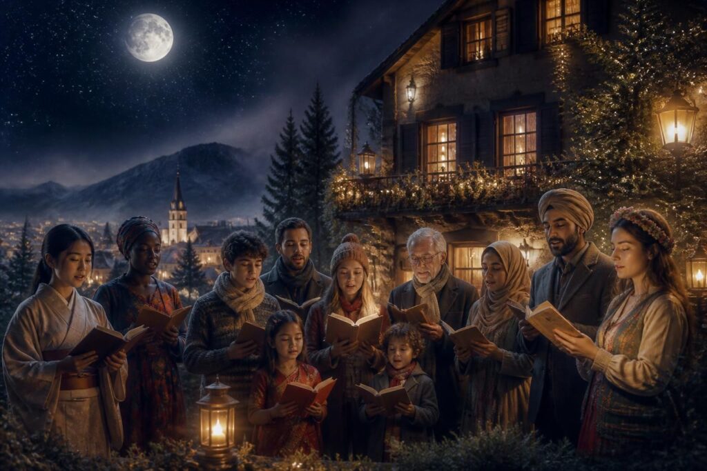 découvrez les paroles originales de 'douce nuit' en français et dans plusieurs langues étrangères, pour chanter cette chanson de noël traditionnelle avec authenticité.