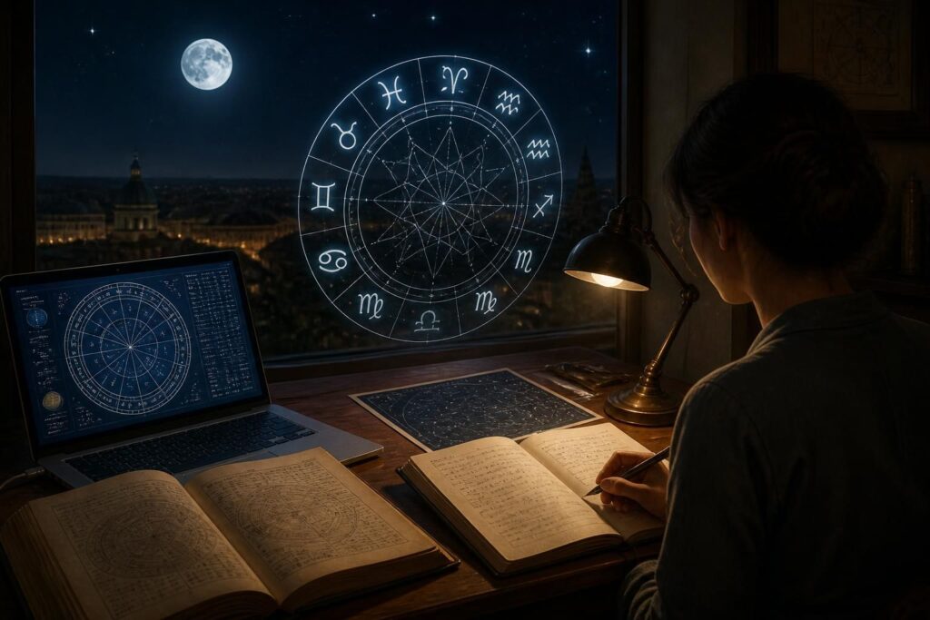 découvrez comment déterminer facilement votre signe lunaire et votre ascendant astrologique pour mieux comprendre votre personnalité et vos influences célestes.