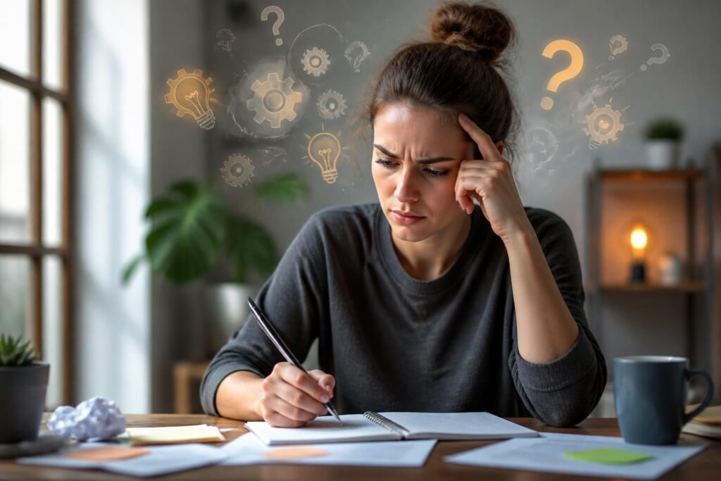découvrez la définition de l'expression 'se creuser la tête', ses synonymes et les équivalents en anglais pour enrichir votre vocabulaire.