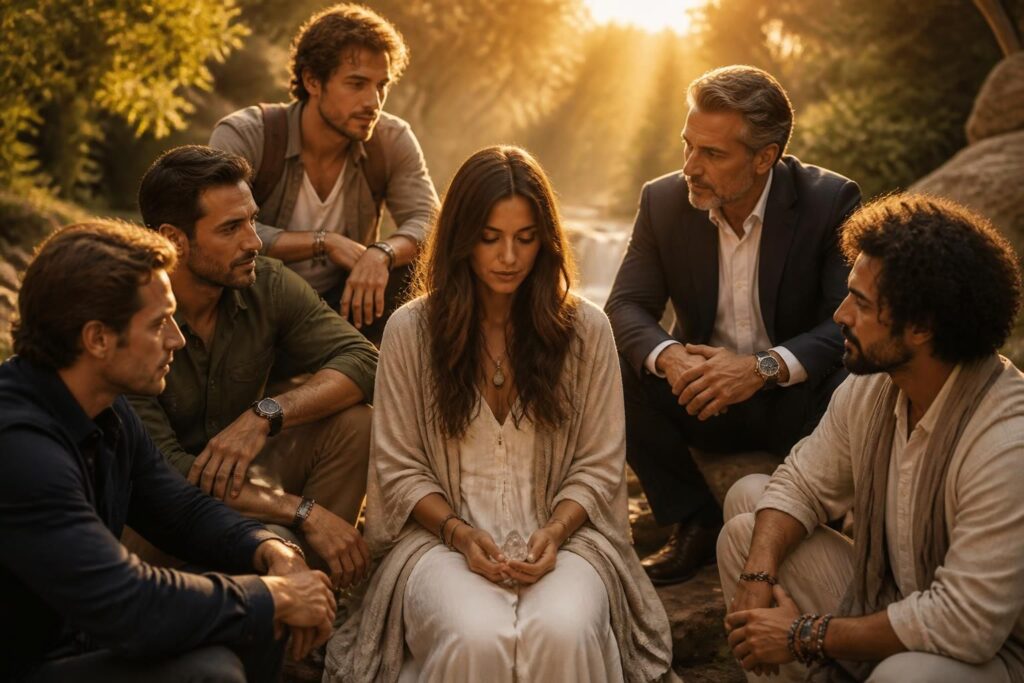 découvrez les compatibilités amoureuses et les relations du chemin de vie 7 chez la femme avec les hommes chemins de vie 1, 4, 5, 8 et 9, pour mieux comprendre leurs dynamiques et harmonies.