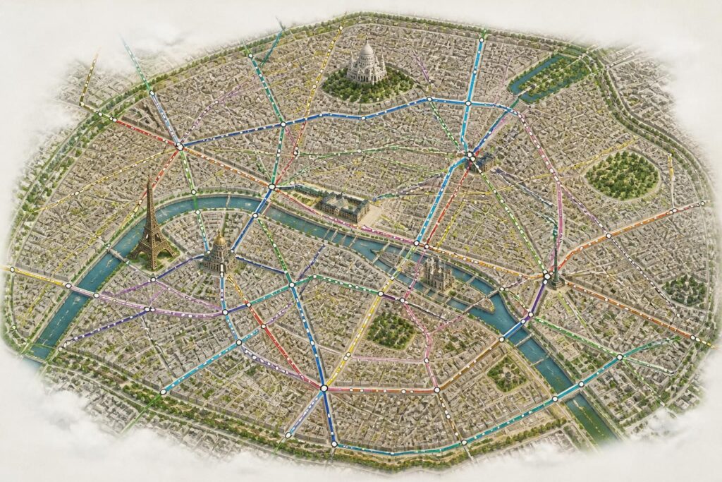 découvrez notre mapa turístico de parís en espagnol avec plans pdf détaillés, informations sur el metro y guía de los barrios para facilitar tu visita.