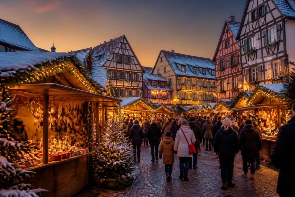 découvrez toutes les informations essentielles sur le marché de noël d'eguisheim pour 2025 et 2026 : dates, horaires d'ouverture, activités et avis des visiteurs pour préparer votre visite.